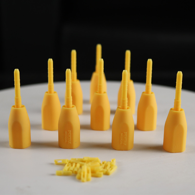 Медицинские мелкие детали DLP желтого цвета
